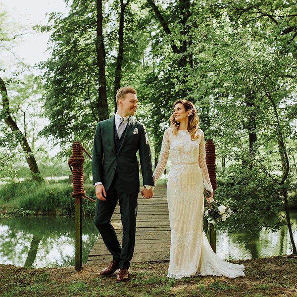 Ślub w Pałacu Pstrokonie | Paula + Grześ | Fotograf ślubny Łódź