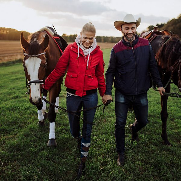 Sesja narzeczeńska w stadninie | Weronika + Dominik