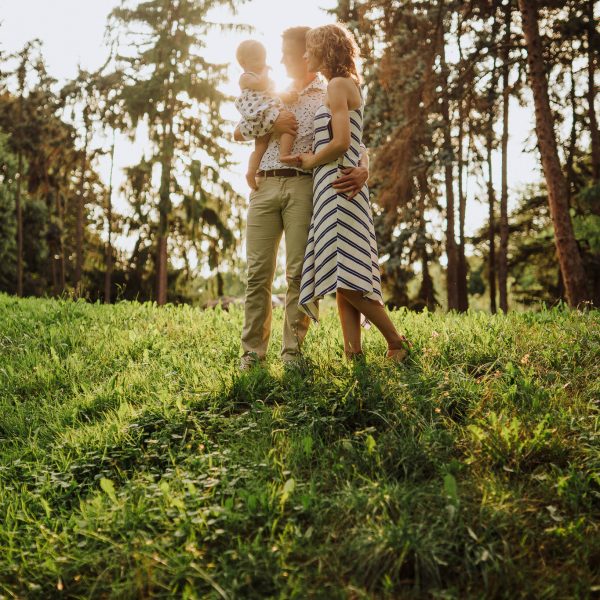 Ewa + Wojtek + Amelka - sesja rodzinna część druga
