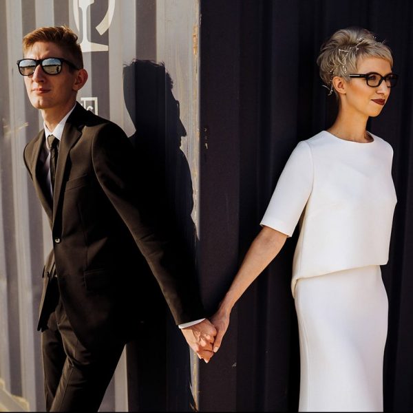 Industrialna sesja ślubna | Weronika + Jacek | Fotograf ślubny Łódź