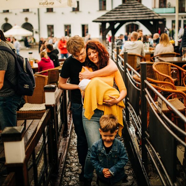 Miśka + Michał + Miłosz + Adela - sesja rodzinna