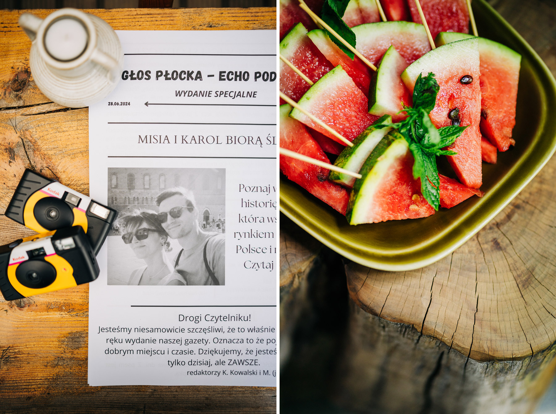 reportaż ślubny Oczyszczalnia Miejsce