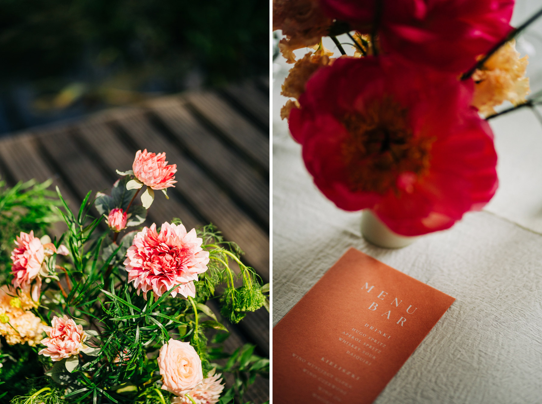 slow wedding detale ślubne Oczyszczalnia Miejsce