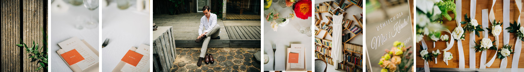 slow wedding detale ślubne Oczyszczalnia Miejsce