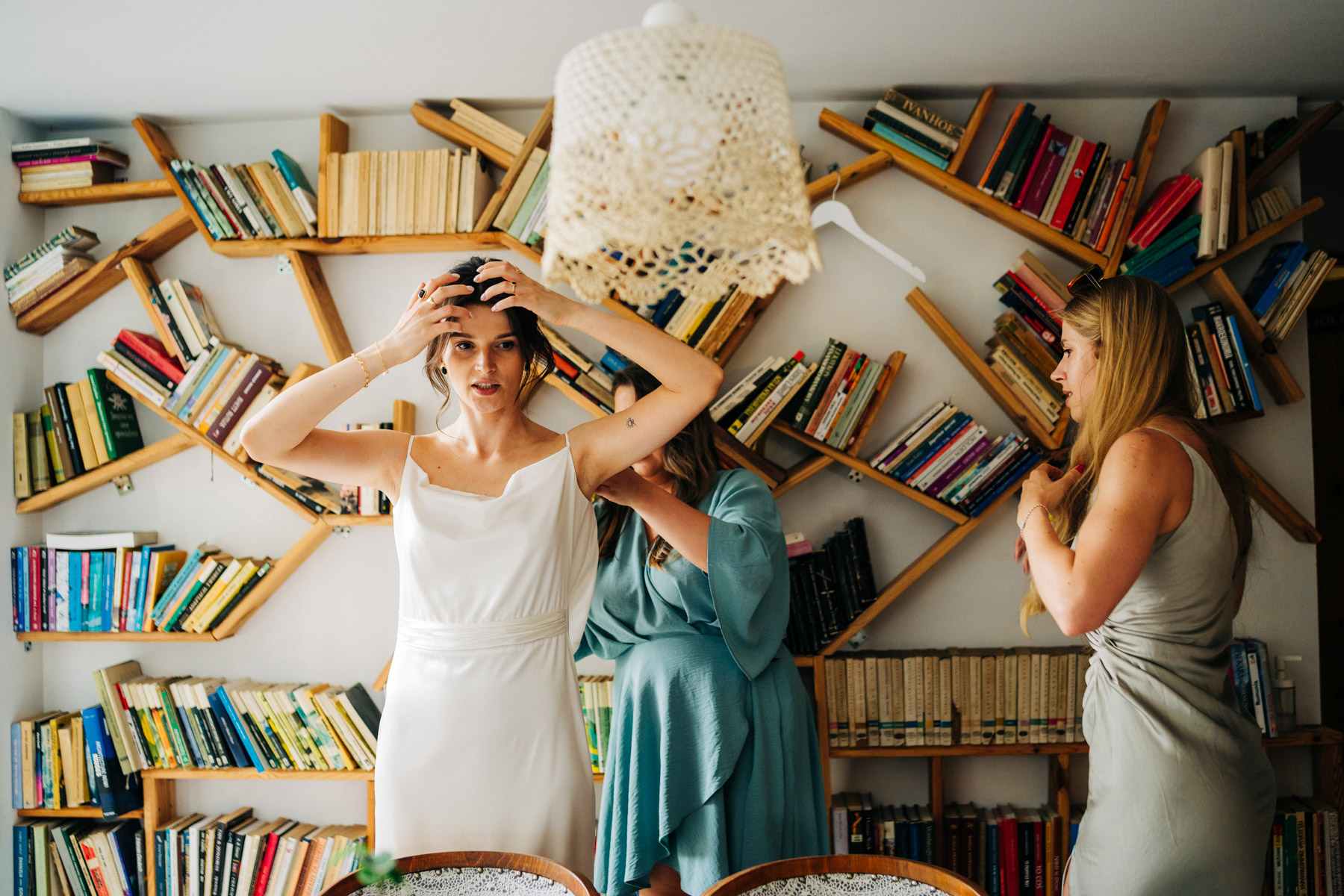 przygotowania panna młoda Oczyszczalnia slow wedding