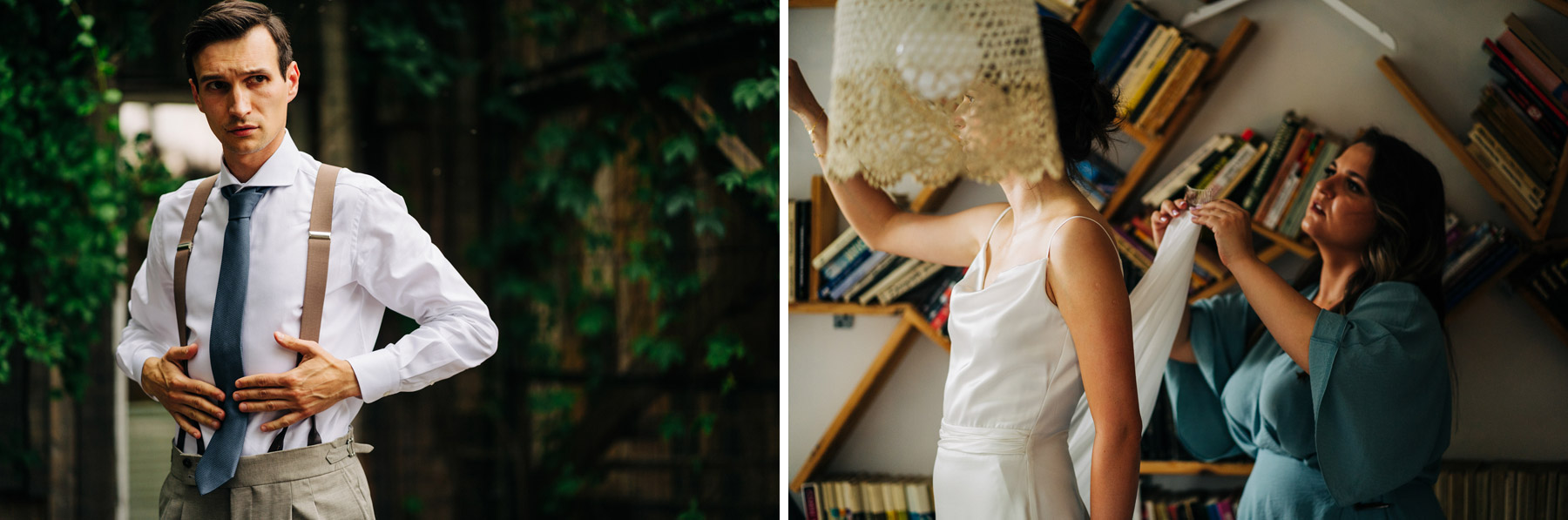 przygotowania pary młodej slow wedding