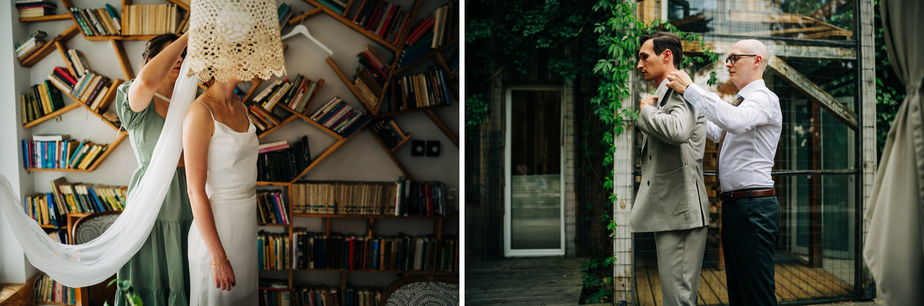 przygotowania pary młodej slow wedding