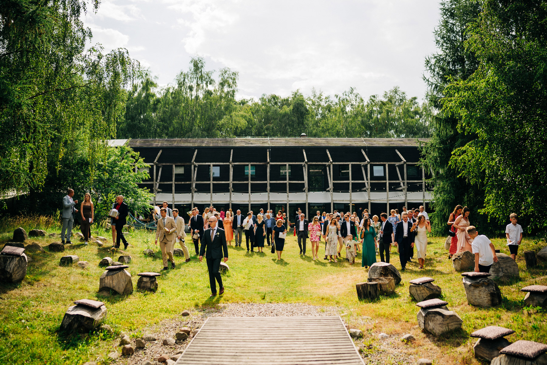 ślub w Oczyszczalni Miejsce ceremonia na pomoście