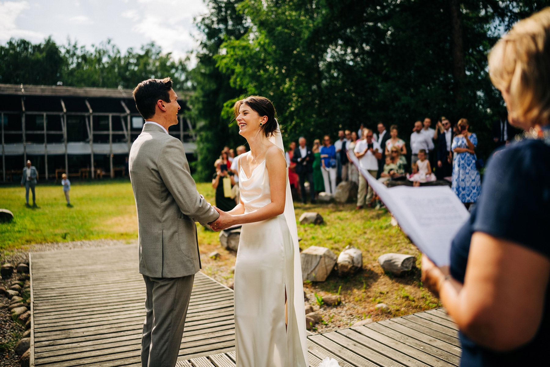 emocje podczas ślubu w Oczyszczalni Miejsce wzruszenie